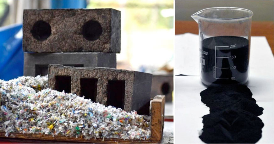 Made using 100% Waste, These bricks Cost just Rs 10 & are 250% stronger!
